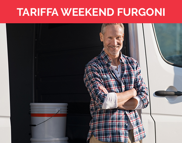 Noleggio Furgoni Offerta Weekend